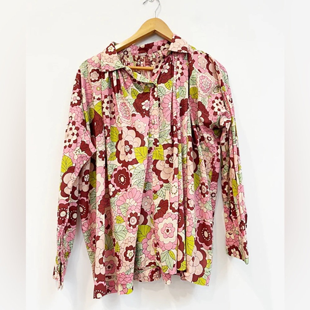 Dodo Bar Or Valerie Floral Long Sleeve Top. Never Been Worn.